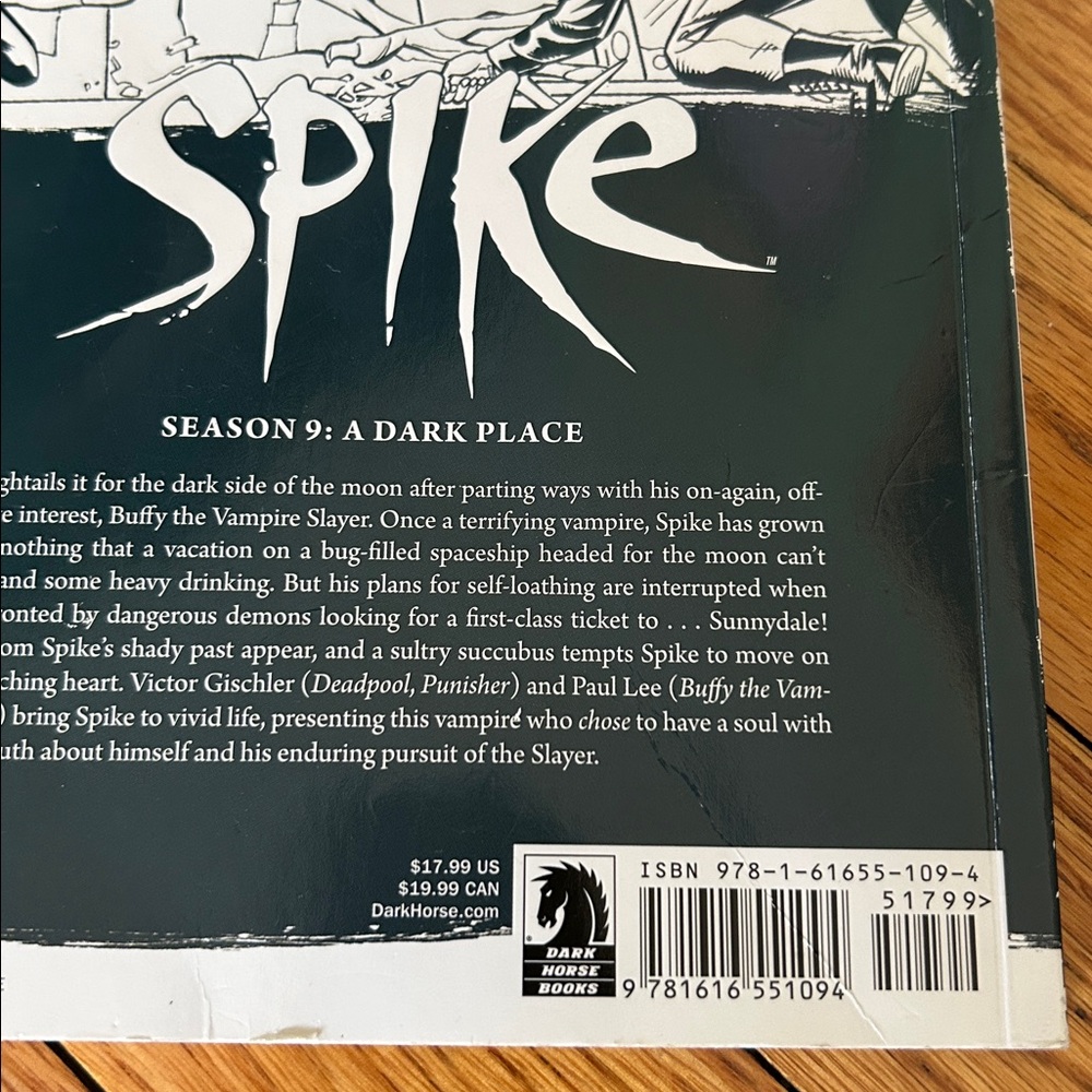 Buffy the Vampire Slayer, Spike Graphic Novel - "A Dark Place" - Picture 3 of 8